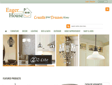 Tablet Screenshot of eagerhouse.com